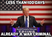 Trump War Criminal
